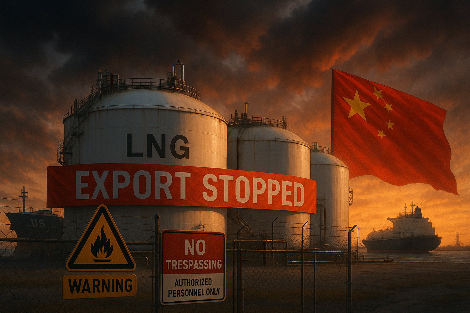 trump gas china