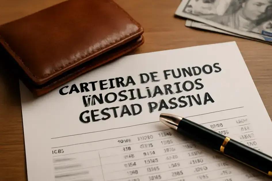 carteira de fundos imobiliários gestão passiva: como investir com inteligência