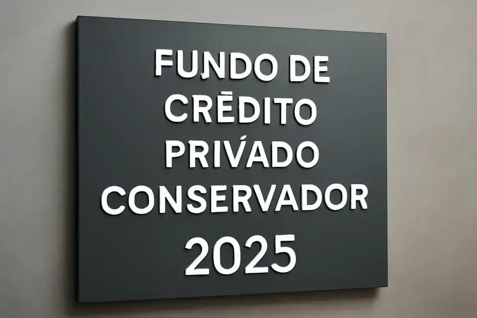 Fundo de crédito privado conservador 2025: descubra o essencial