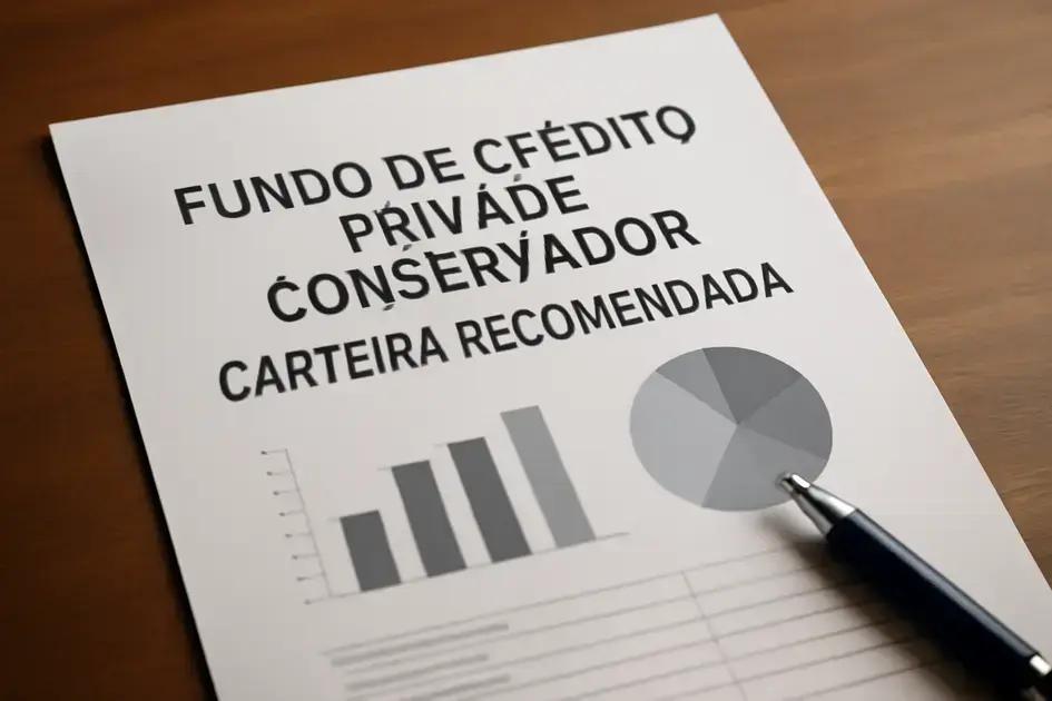 Fundo de crédito privado conservador: o que você precisa saber